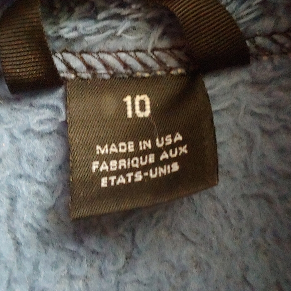 Mountain Hardware Blue fluffy fur sweater - Picture 2 of 4